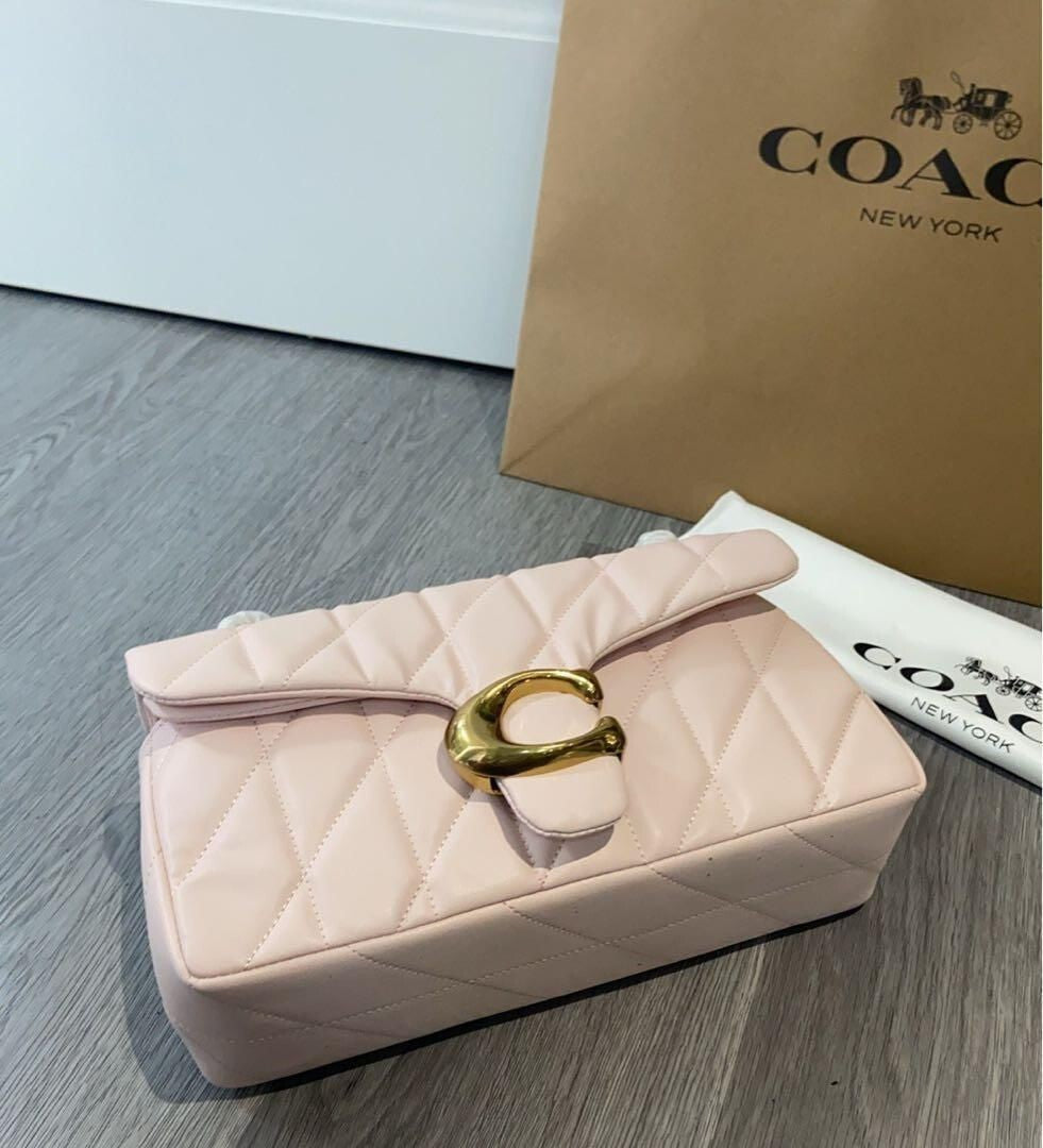 Coach CP150 Tabby Bag β Pink Nappa Leather π