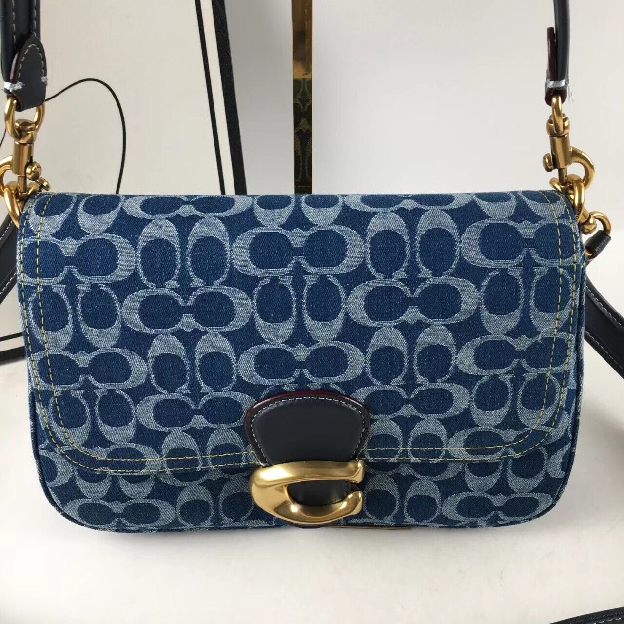 Coach CA105 Tabby Shoulder Crossbody Bag - Signature Denim š
