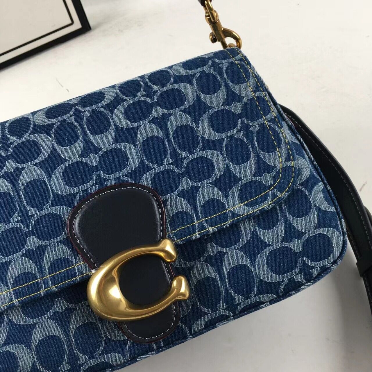 Coach CA105 Tabby Shoulder Crossbody Bag - Signature Denim š