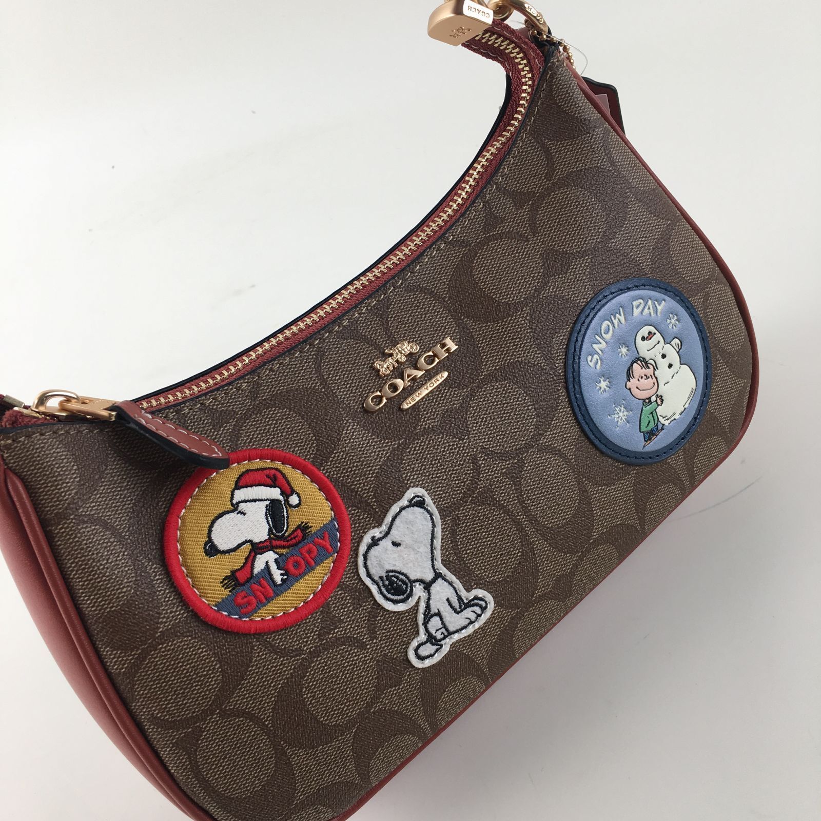 OACH Teri Shoulder Bag CE848 Peanuts Collaboration 2WAY PVC Leather πΎ