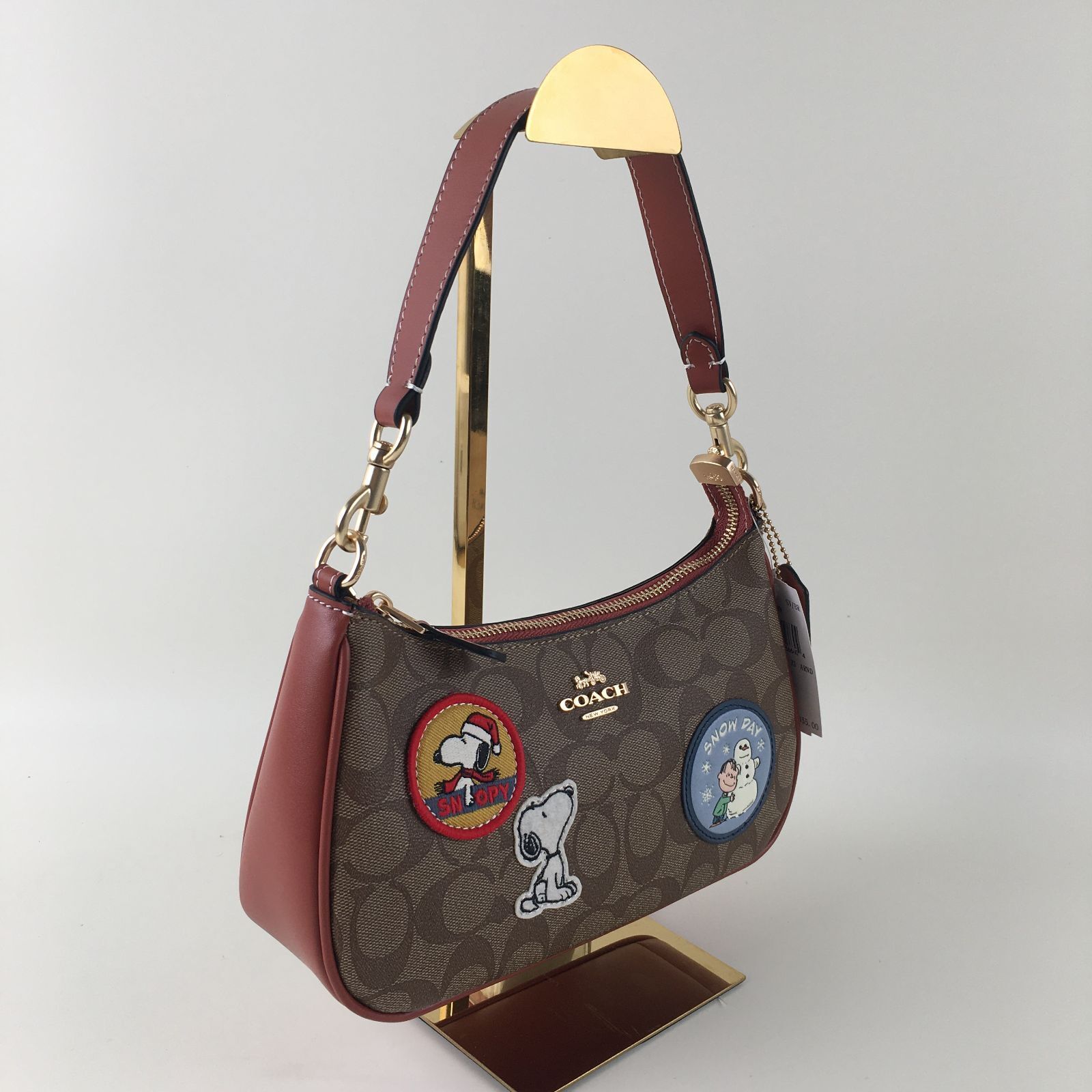 OACH Teri Shoulder Bag CE848 Peanuts Collaboration 2WAY PVC Leather πΎ